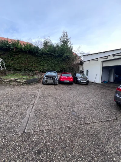 Devanture de Garage de la Graefinthal