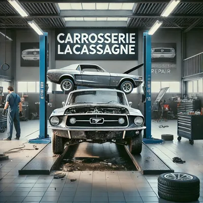 Devanture de Carrosserie Lacassagne