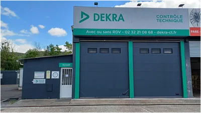 Devanture de DEKRA contrôle technique Vernon (AUTO - MOTO)