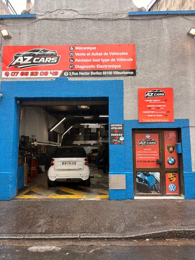 Devanture de AZ CARS Villeurbanne
