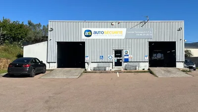Devanture de AS Autosécurité Contrôle Technique MEZZAVIA