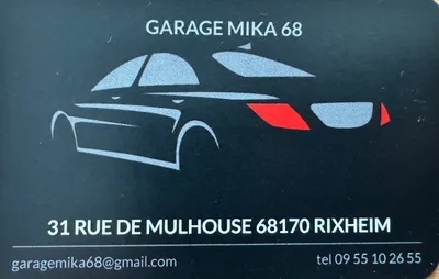 Devanture de GARAGE MIKA 68
