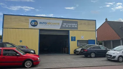 Devanture de AS Auto Sécurité Contrôle technique Grande Synthe - Rue De La Haye