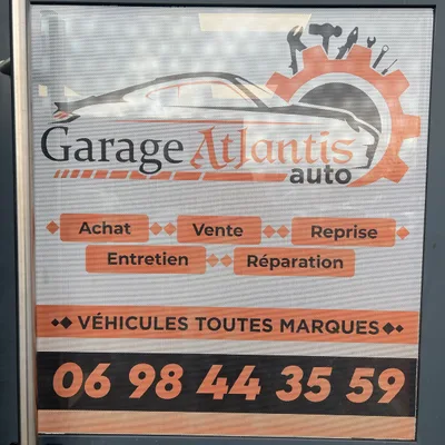 Devanture de Garage Atlantis Auto