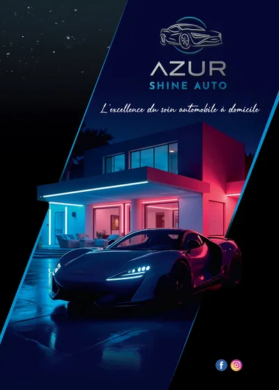 Devanture de Azur shine auto