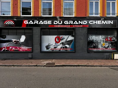 Devanture de Garage du grand chemin