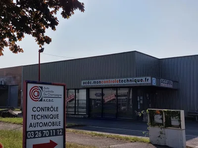 Devanture de Contrôle Technique ACDC Chalons en Champagne