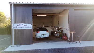 Devanture de V&J Lavage Automobiles