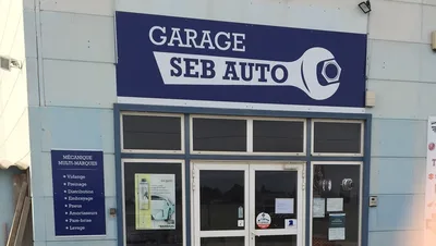Devanture de Garage Seb Auto arles