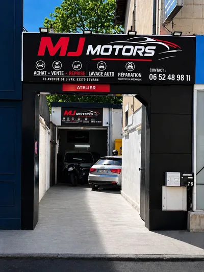 Devanture de MJ Motors