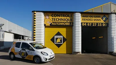 Devanture de Contrôle technique Norisko Saint Jean de Vedas Montpellier