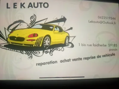 Devanture de Lek auto