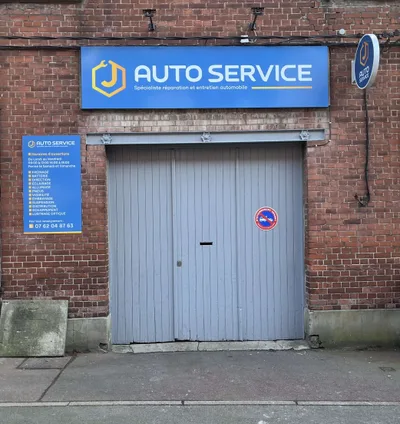 Devanture de J Auto-Service