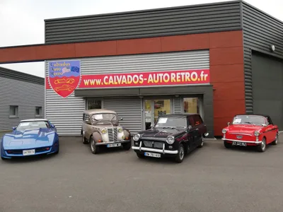 Devanture de Calvados Auto Rétro SAS