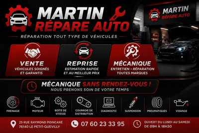 Devanture de Martin répar auto