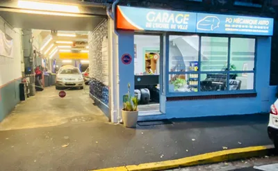 Devanture de Garage Po Mécanique Auto