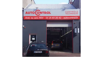 Devanture de AUTOCONTROL contrôle technique Troyes