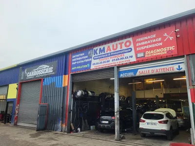 Devanture de KM Auto