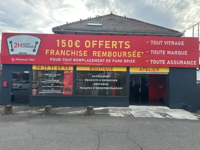 Devanture de 2H Auto Vitrage