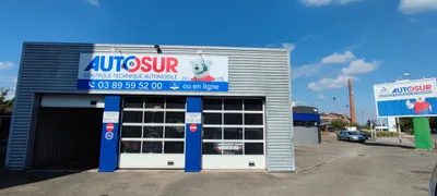 Devanture de Controle Technique Autosur Mulhouse - TUV DCTA
