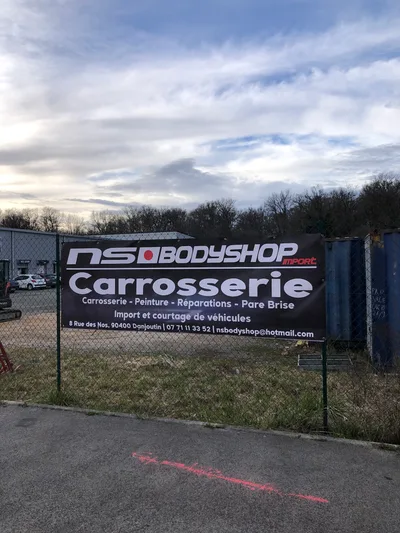Devanture de NS-Bodyshop Carrosserie