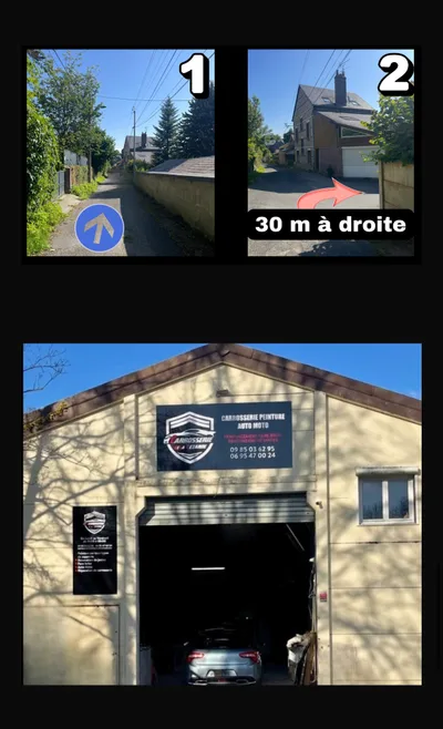 Devanture de Carrosserie de la Lézarde