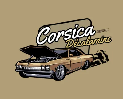 Devanture de Corsica decalamine