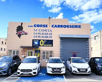 Devanture de Corse Carrosserie - GARAGE COSTA