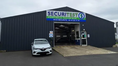 Devanture de Sécuritest Contrôle Technique Automobile Cherbourg - Tourlaville