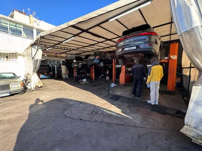 Devanture de MB Garage
