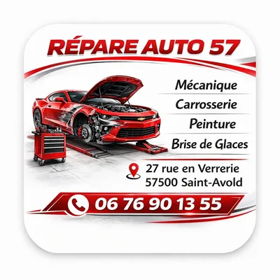Devanture de Répare Auto 57