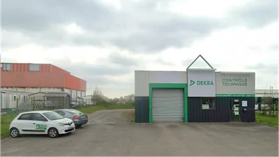 Devanture de DEKRA contrôle technique Berck
