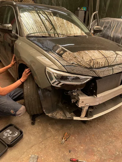 Devanture de Repli car dépannage remorquage auto