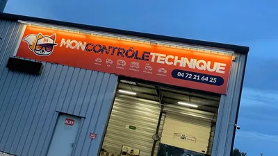 Devanture de Mon Contrôle Technique Chassieu