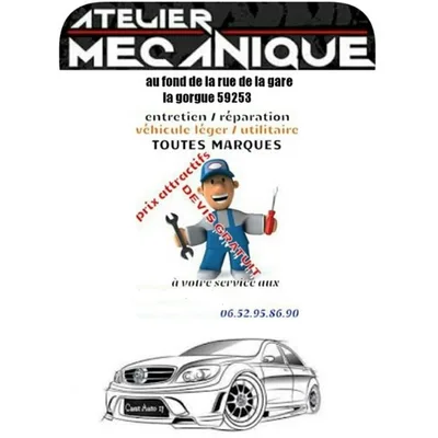 Devanture de atelier mecanique