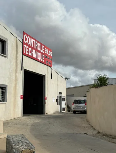 Devanture de NIMES DAS CONTROLE TECHNIQUE