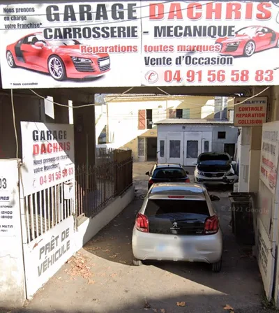 Devanture de Dachris Automobiles