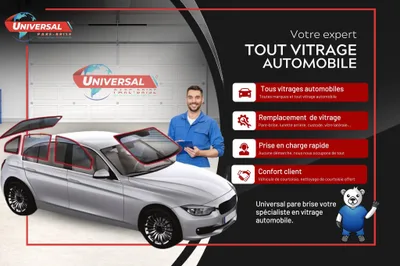 Devanture de Universal Pare-Brise Lyon