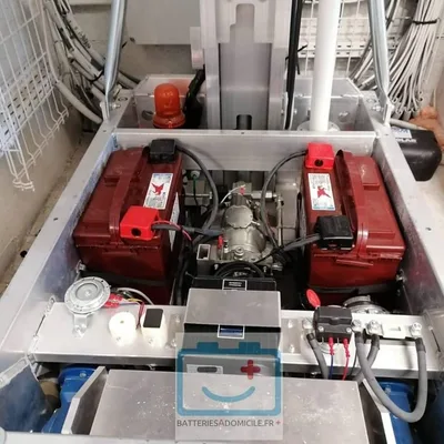 Devanture de Batteries à Domicile