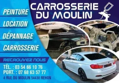 Devanture de Carrosserie du Moulin