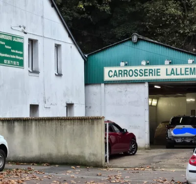 Devanture de Carrosserie Lallemand