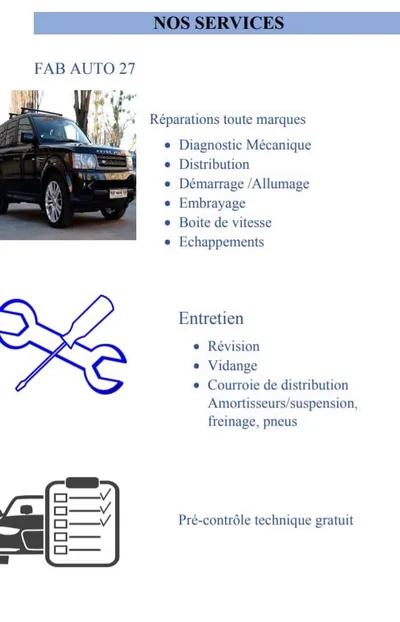Devanture de FAB Auto 27