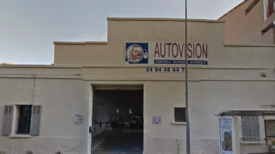 Devanture de Controle Technique Autovision Toulon FBG Contrôle
