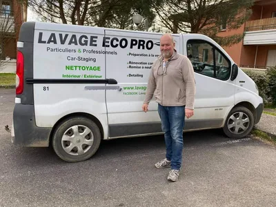 Devanture de Lavage éco pro