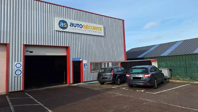 Devanture de AS Auto Sécurité Contrôle technique VERNON