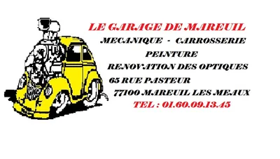 Devanture du Garage de Mareuil