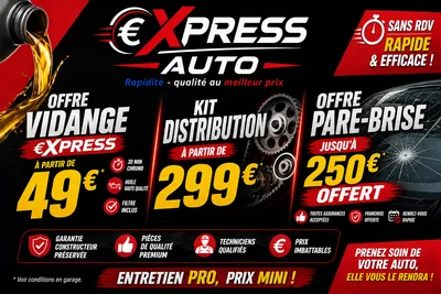 Devanture de Express Auto Lyon