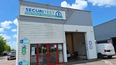 Devanture de Sécuritest Contrôle Technique Automobile GISORS