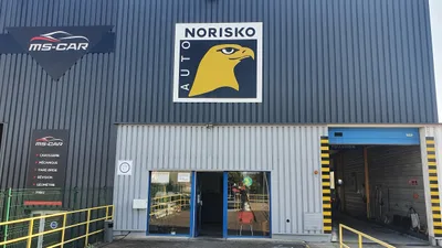 Devanture de Contrôle Technique du Stade - NORISKO