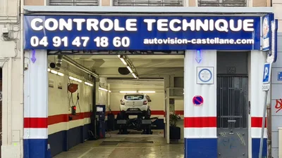 Devanture de Autovision Abc Auto Bilan Castellane